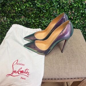 Christian Louboutin Multicolor Metallic Heels